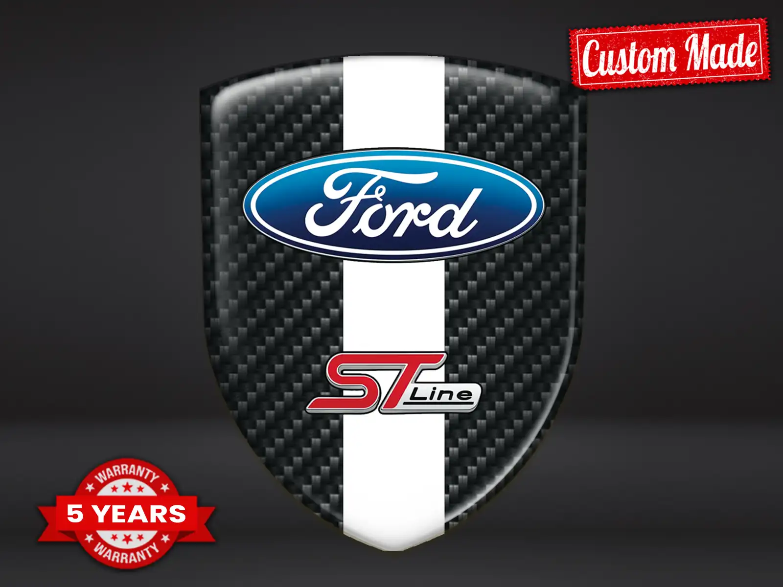 Ford Vitre Arrière Auto Résistante Limité Édition